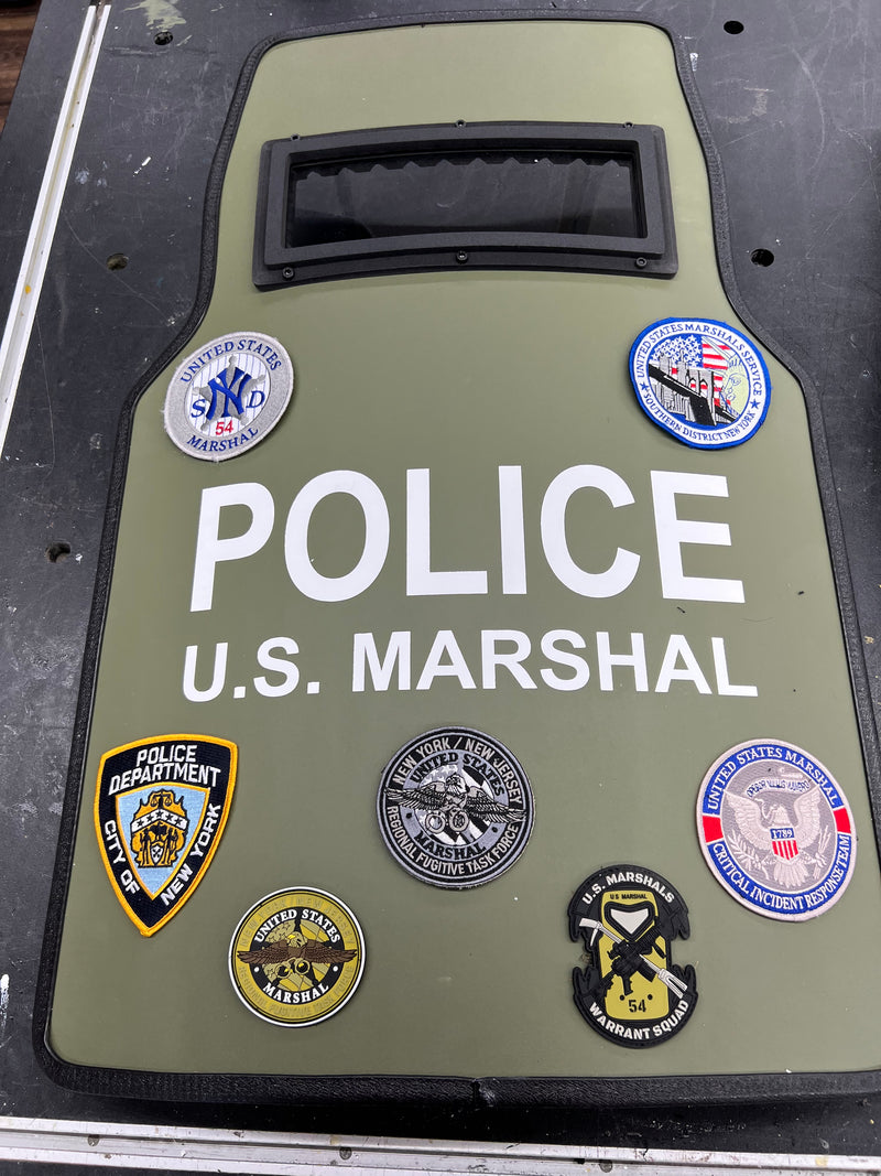 Load image into Gallery viewer, Police LEO Marshal Tactical Ballistic Shield

