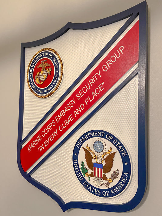 Marine Corps Embassy Security Group (MSG) sign