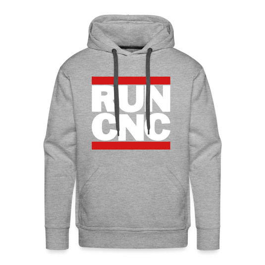 Run CNC Classic Hoodie - heather grey