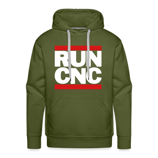 Run CNC Classic Hoodie - olive green