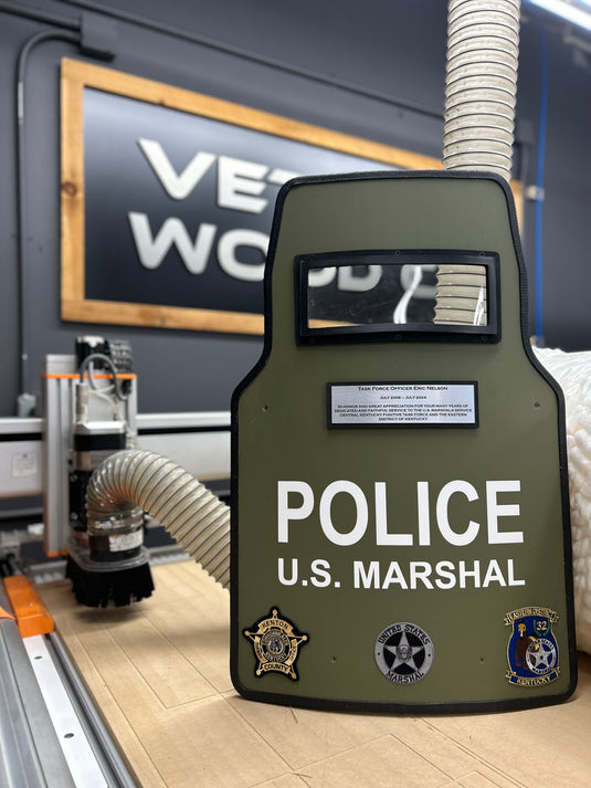 Police LEO Marshal Tactical Ballistic Shield