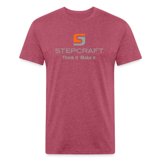 Stepcraft T - heather burgundy