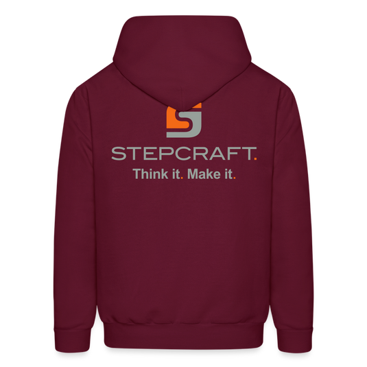 Team Stepcraft Hoodie - burgundy