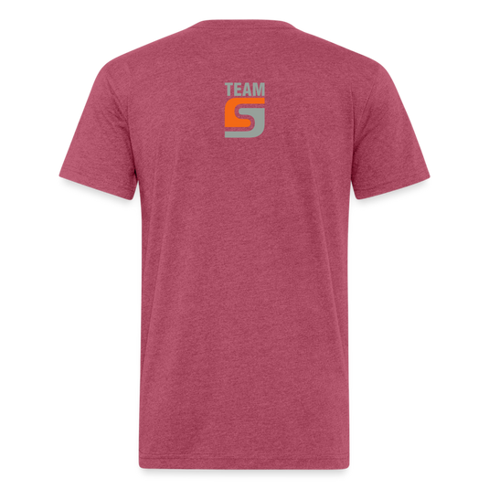 Stepcraft T - heather burgundy