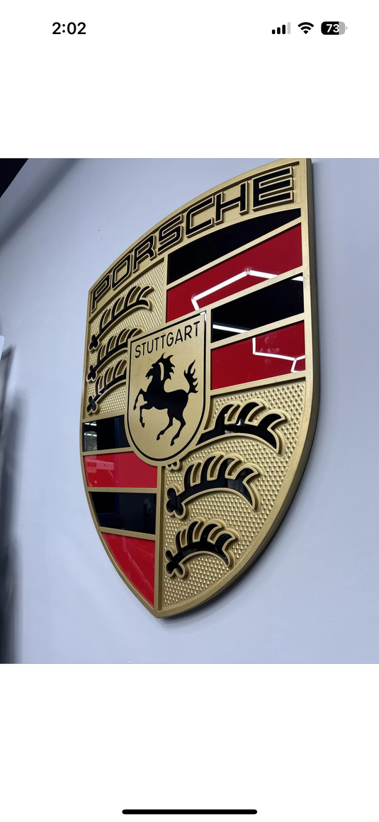 Custom logo/crest