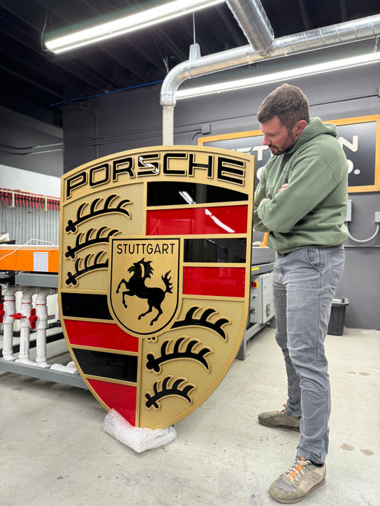 Custom logo/crest