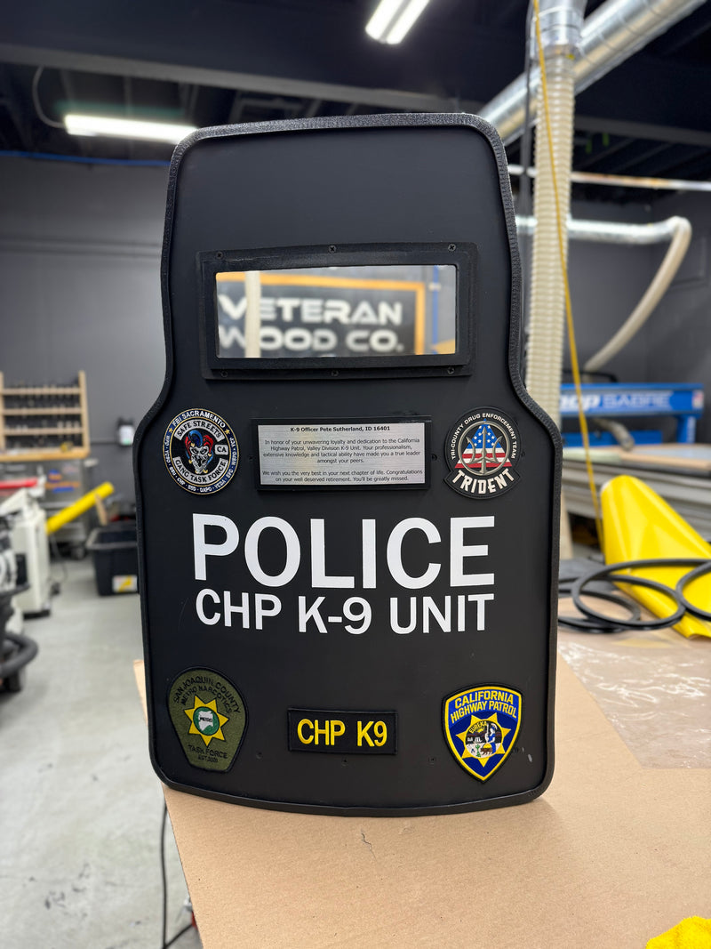 Load image into Gallery viewer, Police LEO Marshal Tactical Ballistic Shield
