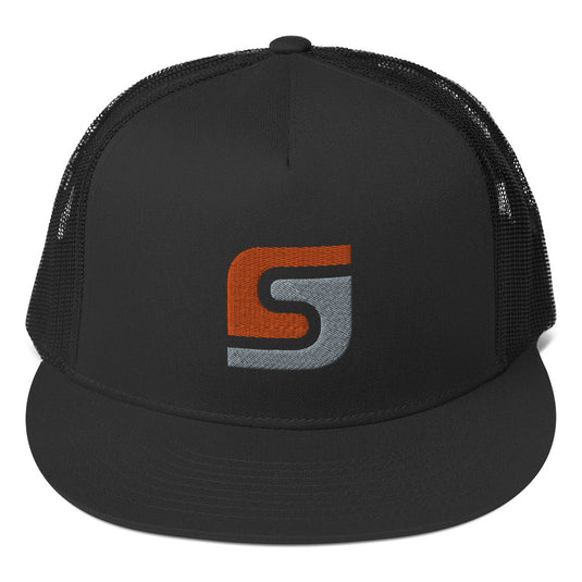 S Trucker Cap Embroidered