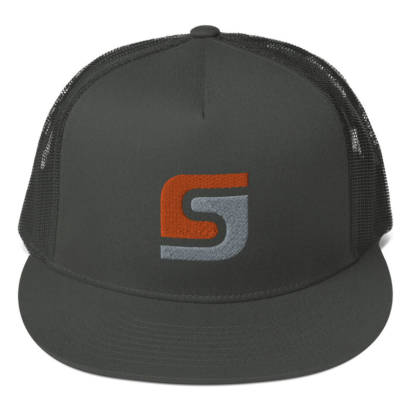 Load image into Gallery viewer, S Trucker Cap Embroidered
