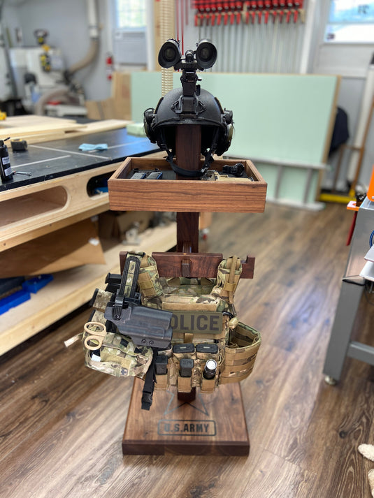 gear holder Tac-Gear Holder – Veteran Wood Co