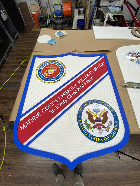 Marine Corps Embassy Security Group (MSG) sign