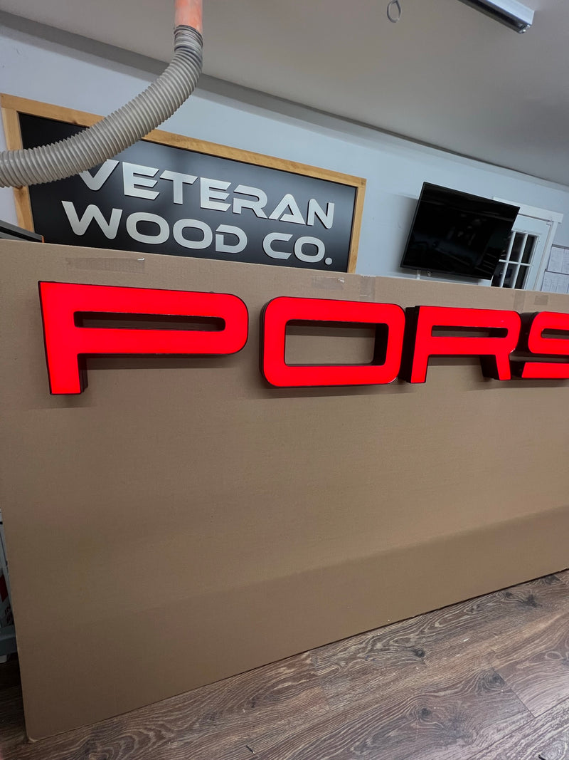 Load image into Gallery viewer, LED Lit Channel Letters, Dealership Sign
