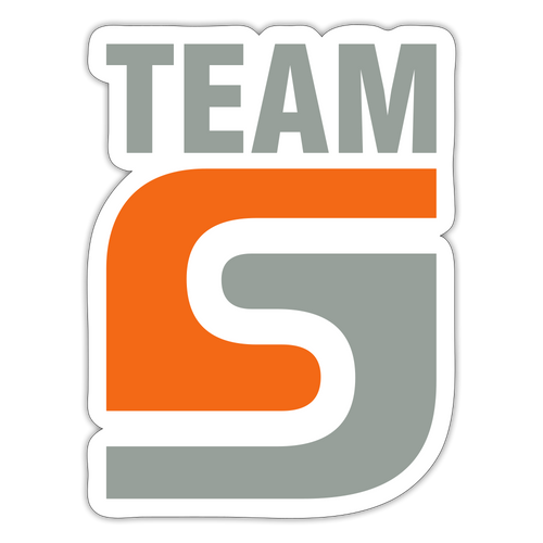 Team Stepcraft Sticker - white matte