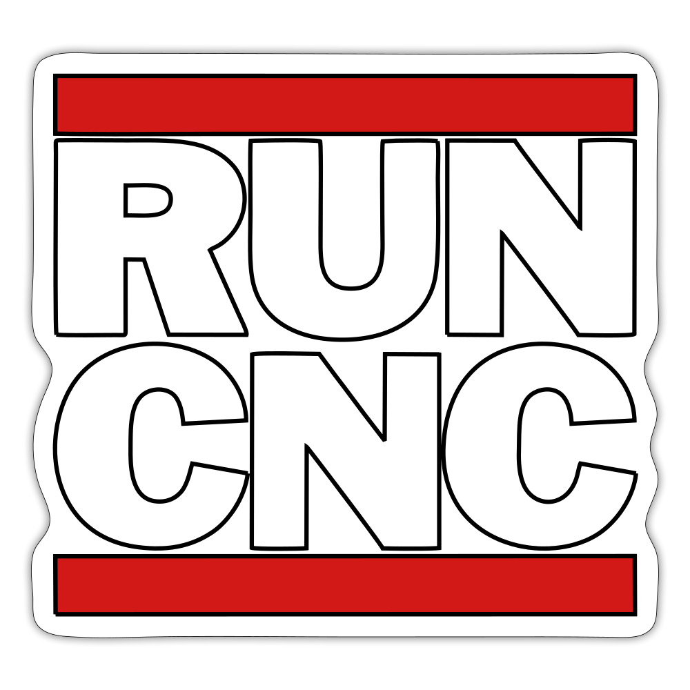 Run CNC Sticker – Veteran Wood Co.
