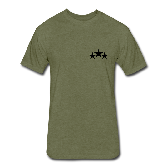 Star Tee - heather military green