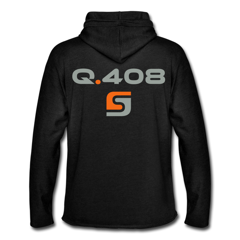 Load image into Gallery viewer, Q.408 Lightweight Hoodie - charcoal gray
