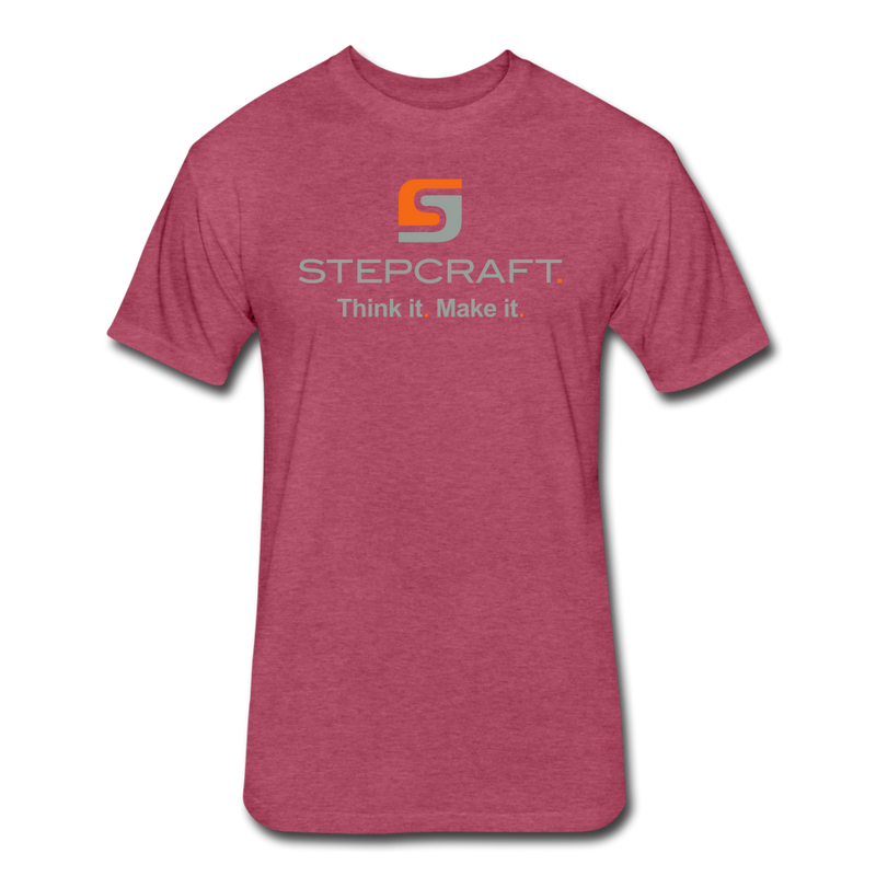 Load image into Gallery viewer, Stepcraft T - heather burgundy
