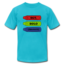 Load image into Gallery viewer, Crayon Tee - turquoise
