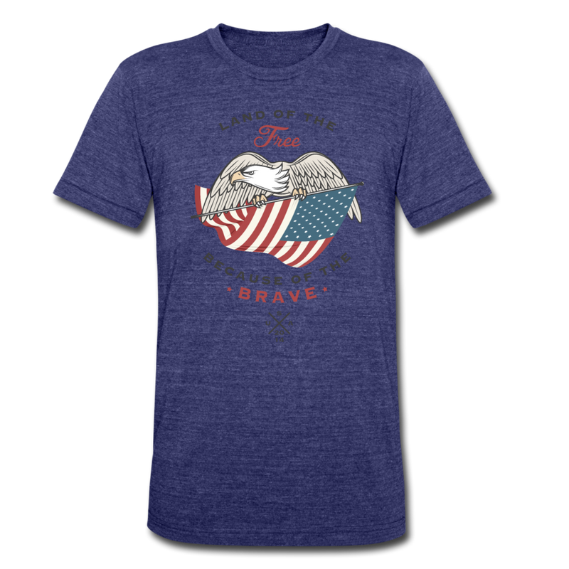Load image into Gallery viewer, Land of the free (vintage ultra soft) - heather indigo
